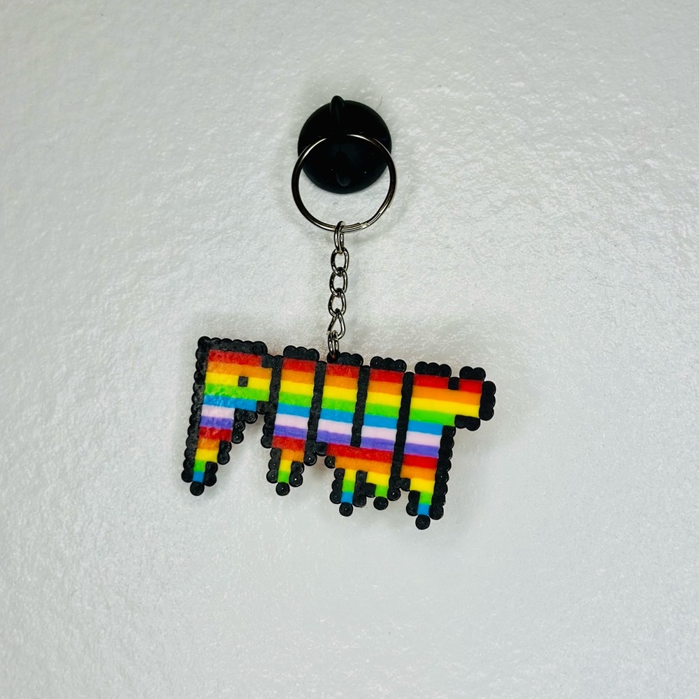 Plur edm keychain